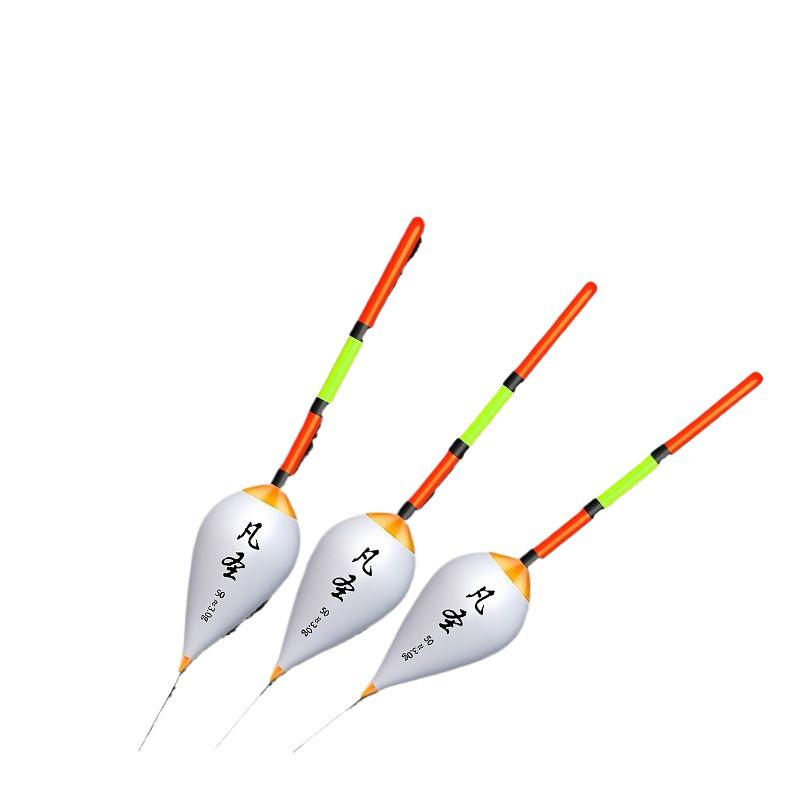 High Sensitivity Carp Fishing Float: Eye-Catching, Thickened, Short-Tail Design for Shallow Waters
