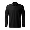 Men's 1/4 Zipper Color Lapel Long,Sleeve Casual Sports Long,Sleeve Top