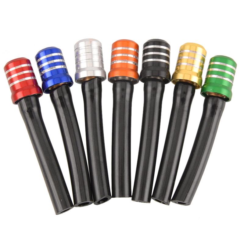 1 Pcs Aluminum Alloy Motorcycle Dirt Pit Bike Off Road Gas Fuel Cap Petrol Tank Valve Vent Breather Hose Tube Motorcycle Quad Bike Par