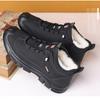 Winter Outdoor Cold-proof Walking Trainers Genuine Leather Snow Boots Men Anti-skid Thick Wool Booties Male Non-slip Warm Shoes