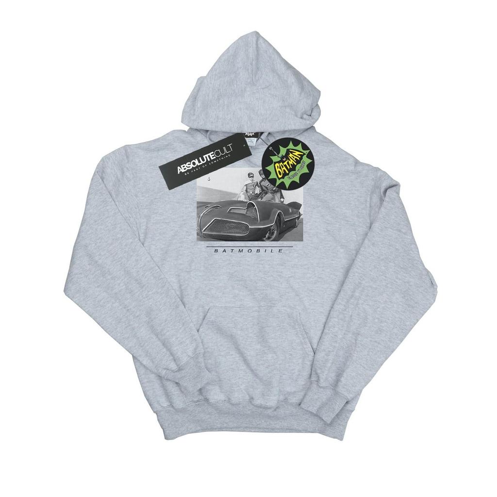 DC Comics Pánská mikina s kapucí Batmobil z TV seriálu Batman