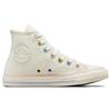 Converse All Star Versatile Comfortable High-Top Canvas Shoes Unisex Sneakers White Blue Pink A04638C