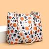 Skull Flowers Durable Nylon Fabric Suitable for Shopping School and Beach Trips Hand Tote Bag