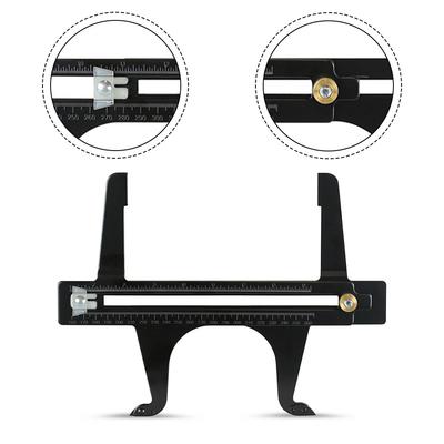 Dual Scale Gauge Brake Measuring Tool Garage Repair Dual Scale Brake Measuring Tool Brake Measuring Tool Measure Without Turning