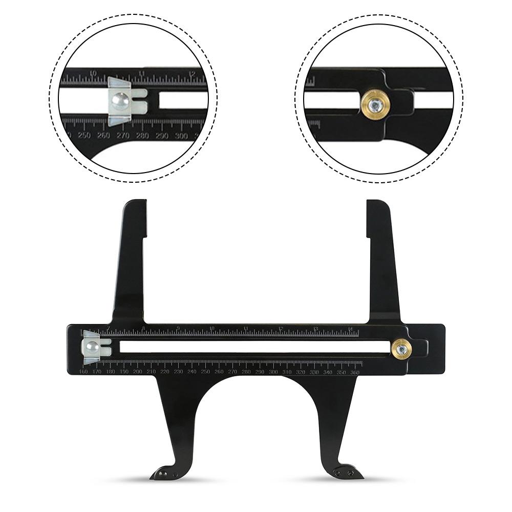 Двухшкальный измеритель Тормозной измерительный инструмент Гаражный ремонт Двухшкальный измерительный инструмент для тормозов Измерительный инструмент для тормозов Измерение без поворота China Mainland