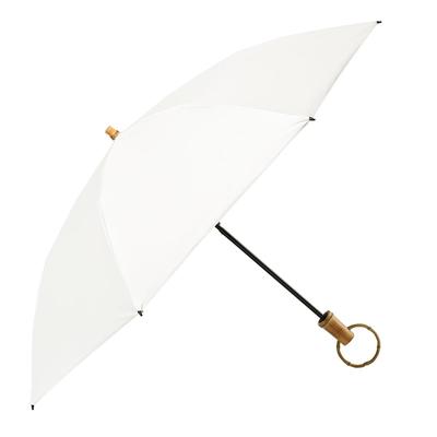 Nifty Colors Składany Parasol Peach Light Mini Bamboo 2504OF, Kropla, Blokujący, Pierścień 2-poziomowy,
