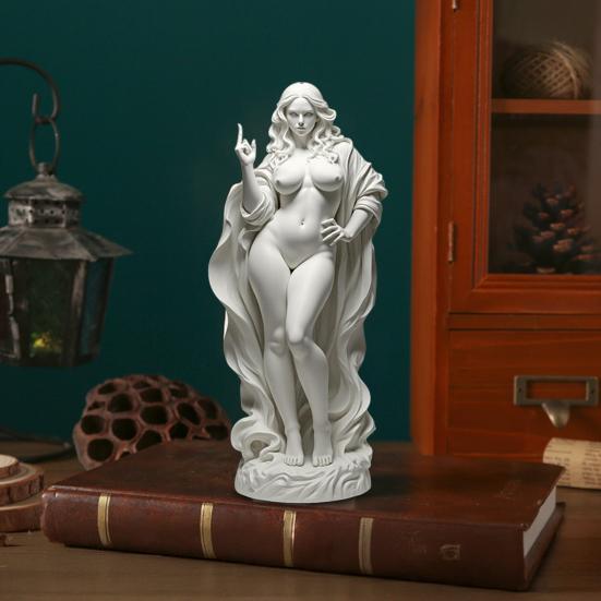 Witch Goddess Statue Witch Ornament with Attitude Easy To Display