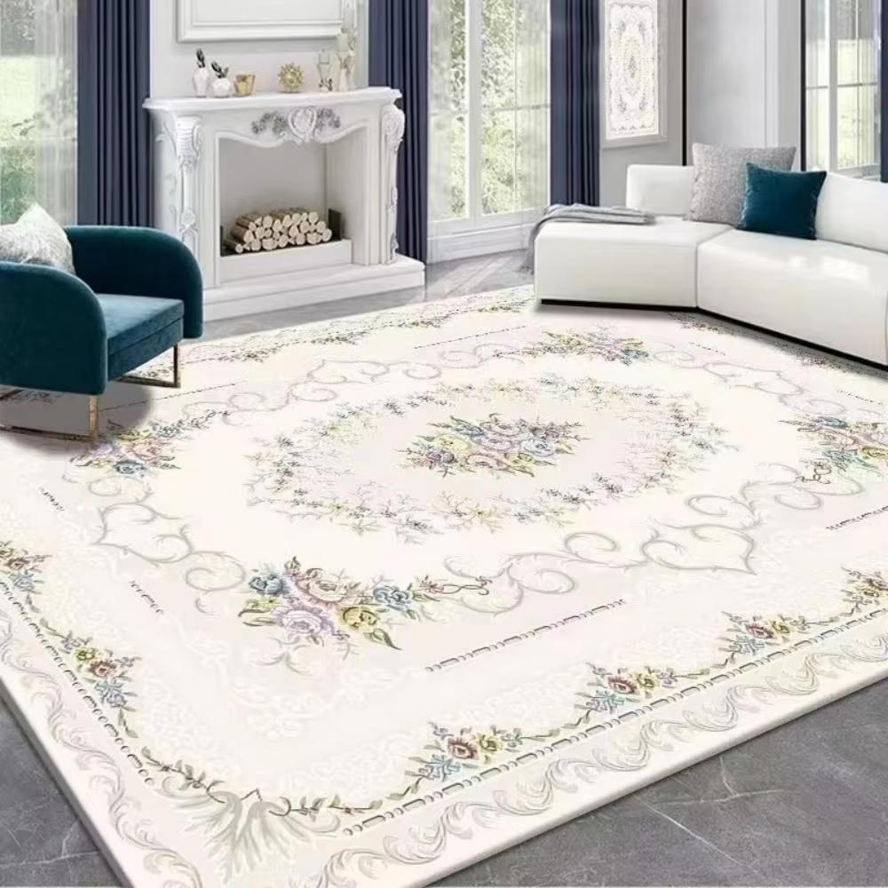 Persian Style Carpet For Live Room Large Area Rug Machine Washable Rug For Bedroom Home Decor Outdoor Carpet
