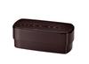 Tatsumiya BIOMIX Rectangular Nested Lunch 30532 Wood-Grain Box, Tamuke, Size Approx. W20.8 D9.5 H8.5