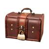 Wooden Jewelry Storage Box Decorative Jewelry Box European Treasure Chest  Storage Secret