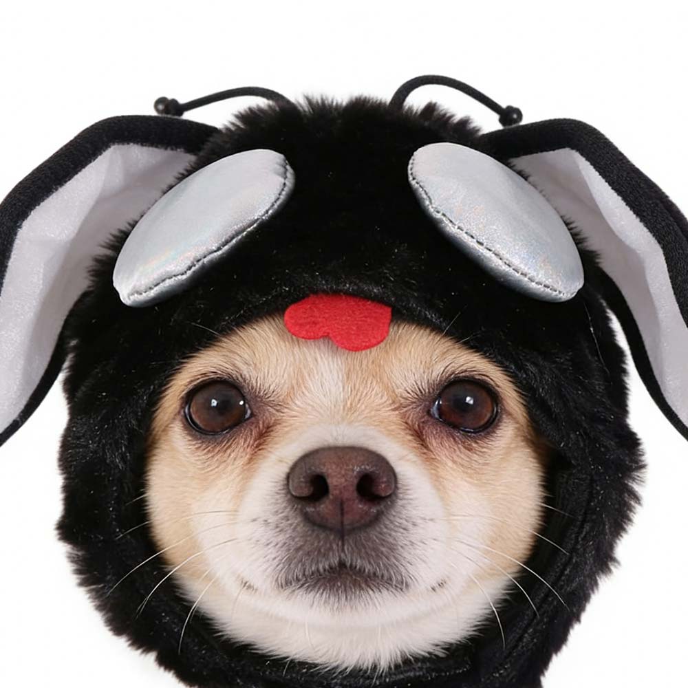 Noise Protection Pet Fly Hat Warm Cats Cosplay Costume Fashion Pet Headgear  Party