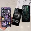 Coque de téléphone Mignonne Chat Astronaute Pour Oppo A60 OppoA60 A 60 Coque Arrière Pare-chocs Cool Dragon Dessin Animé Coque Transparente Oppo CPH2631 Capa