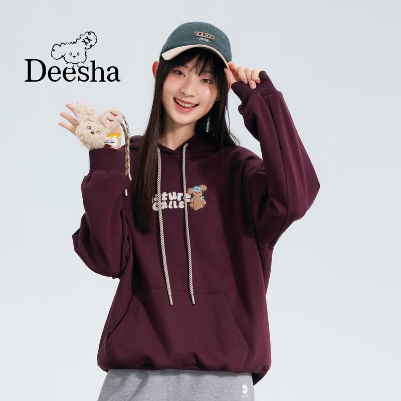Deesha Girls Hooded Loose Hoodie 170