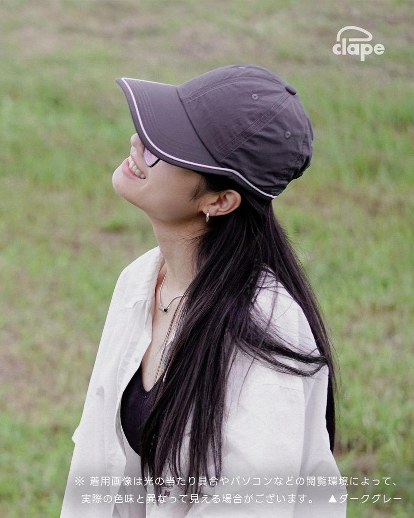 Clape Summer Golf Lightweight and Reflective Mesh Cap for Light Rain Unisex Men's Hat, Breathable, Running, Protection, (Black)