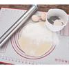 Rolling Pin, Adjustable Stainless Steel Rolling Pin and Silicone Baking Pastry