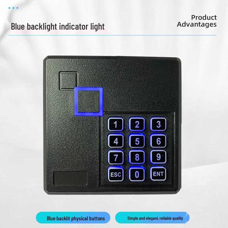 Waterproof Wiegand 26/34 ID Keypad Access Control Reader CN plug (adapter included)