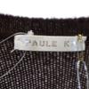 Unused PAULE KA Made In Italy Cashmere Blend Knit Vest M Brown Women Used