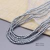 Plating Silver Color Retention Natural Hematite Stone Spacer Loose Beads For Jewelry Making Diy Bracelets Finding