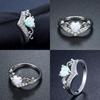 Creative European American Female Fashion Jewelry Heart-shaped Copper Ring Cy107