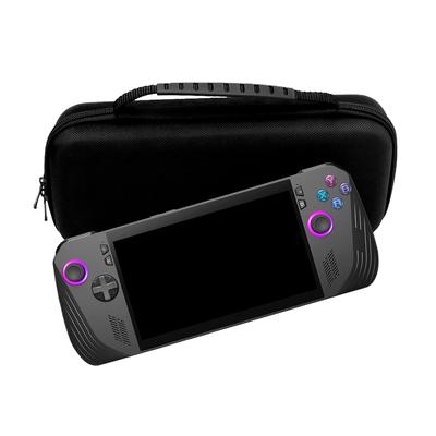 EVA Travel Protective Case Waterproof Hard Shell Case Shockproof with Accessory Pocket for Asus Rog Ally X/Rog Ally Game Console