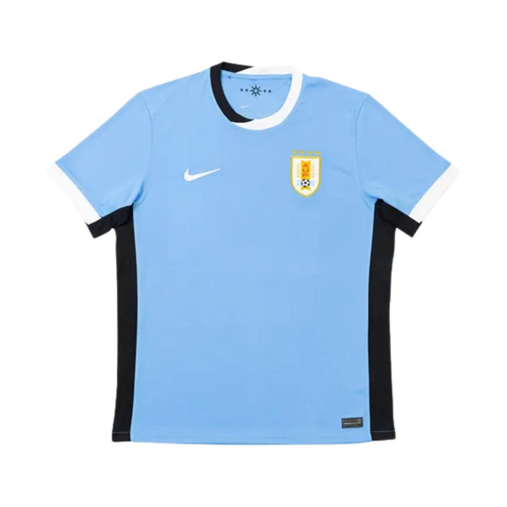 Nike Uruguay İç Saha Taraftar Versiyonu Hızlı Kuruyan Nefes Alabilen Bisiklet Yaka Kısa Kollu Futbol Forması Erkek Üstler IM8589-412