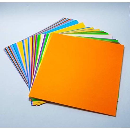 Taros Origami Studio Standard Size 15cm Easy Fold Beginners 100 Sheets 23 Colors (White On Back Includes Gold Silver) (Made Japan)