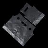 100Pcs Single/Double Cup Milk Tea Packaging Bags Frosted Transparent Disposable Beverage Plastic Bags Coffee Takeout Tote Bag