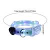 Light up Dog Collar Rechargeable Led Dog Safety Necklace Light Adjustable Glowing Collar for Night Walking Dark Outdoor