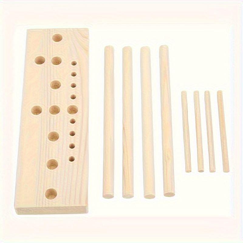 

1 шт. Инструмент для изготовления бантов, Деревянный инструмент для изготовления бантов своими руками 1set