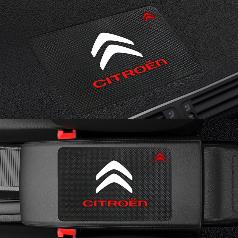 Car PVC Anti Slip Mat Phone Holder Automobiles Interior Dashboard Non-Slip For Citroen C4 C3 C5 C1 C2 Berlingo C-Elysee