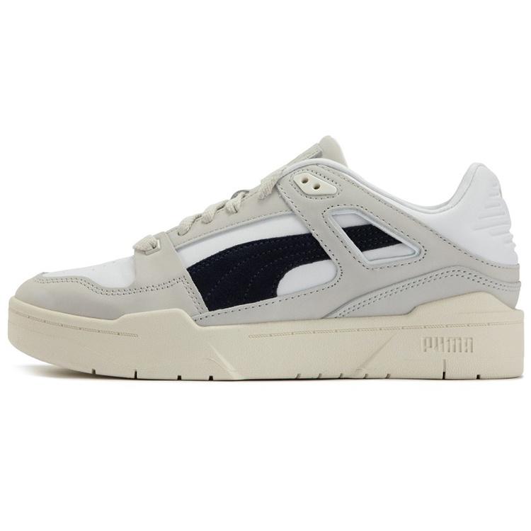 PUMA Slipstream Invdr Lux  White Gray Black  Men s 387550-02 EU 35.5
