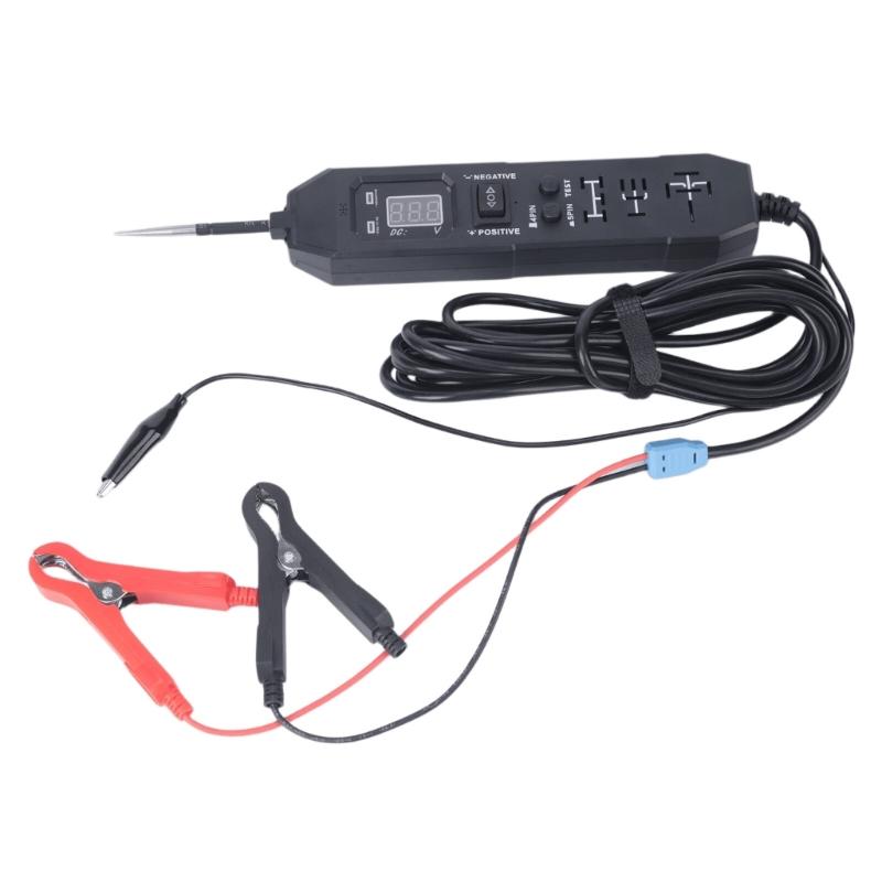 4 Pin 5 Pin Power Circuit Probe Tester with Digital Display for Vehicle Pin Testing, Wiring Service Work and Daily Checks Use