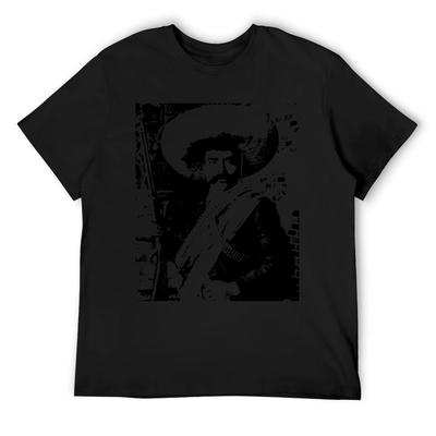Emiliano Zapata T-Shirt Shirts Graphic Tee Aesthetic Clothes Graphics T Shirts for Men Graphic