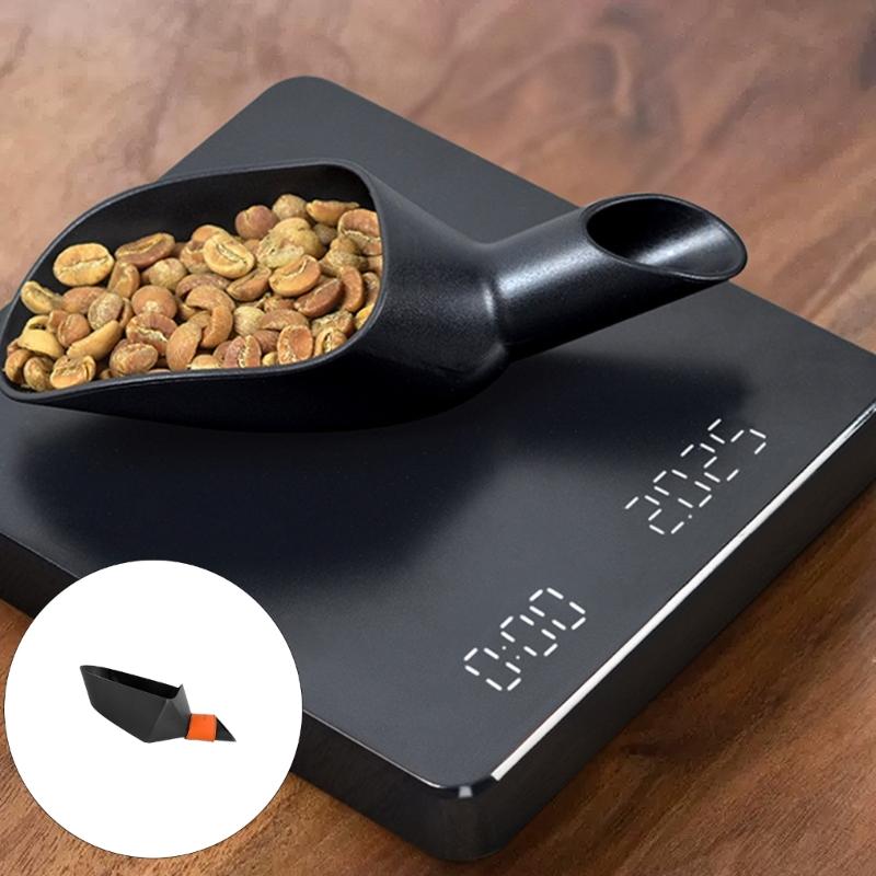 Large Capacity Coffee Bean Scooper For Commercial Use Ergonomic Handle Easy Cleaning ABS Materials Shovel