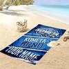 Benutzerdefinierter Name HC Kometa Brno Druck Strandtuch, Großes Weiches Schnelltrocknendes Handtuch für Strand Camping Schwimmen -HE219