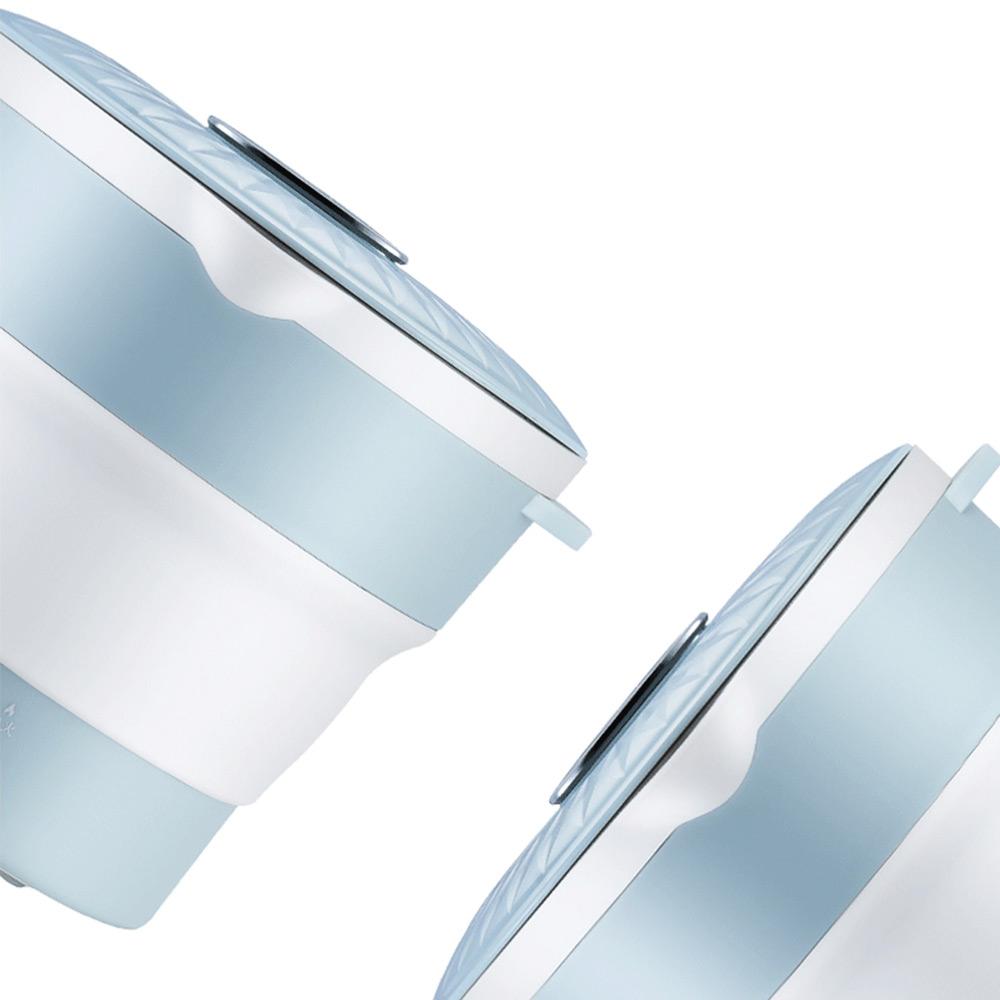 Folding Cooking Pot Portable Camping Electric Hot Pot Travel Home Multifunctional Cooker