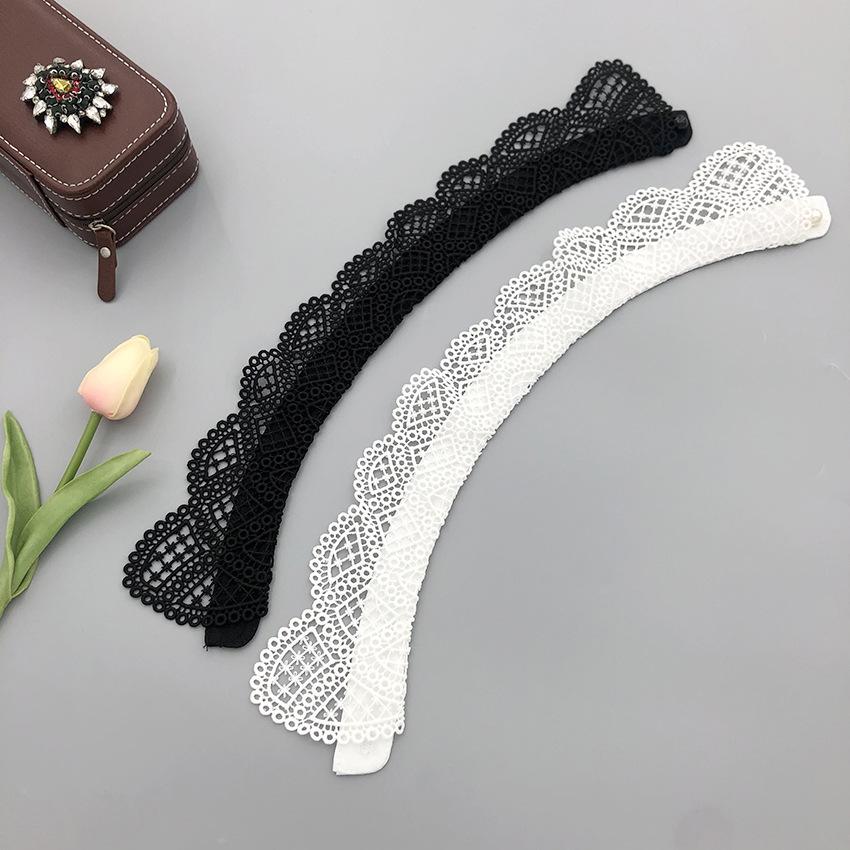 Hollowed-out cat ear shape fake collar, cute fake collar, matching sweater skirt clothing accessories