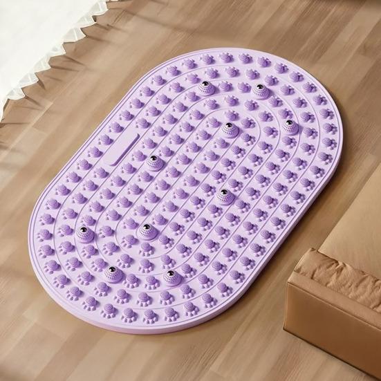 Foot Massager Mat Feet Pain Relief Pressure Point Pad Foot Relaxation Reflexology Pad Non-slip Anti-fatigue Walk Stone Acupressure Mat