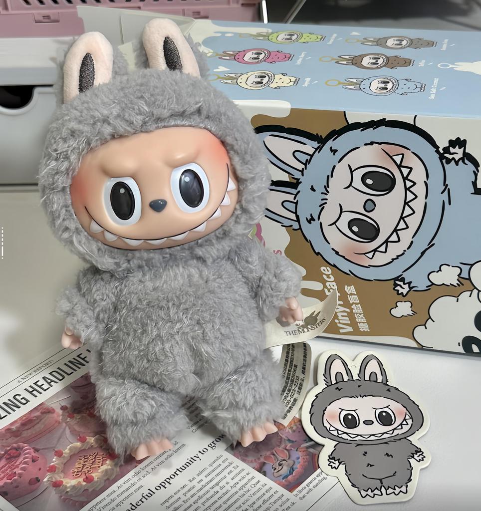 POP MART 1.0 Macaron-serien Blind Box Figur – Søt Samleleke for Dekorasjon & Gave(Enkel boks eller fullt sett)