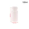 10ml-1000ml Plastové HDPE Bílé Prázdné Uzavíratelné Lahvičky Vzorky Pilulek Tablety Kapsle Pevný Prášek Přenosné Nádoby