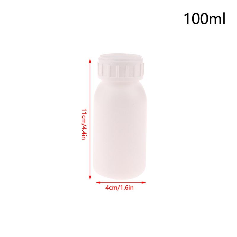 10Ml-1000Ml Plastic Hdpe White Empty Seal Bottles Pill Vials Tablet Capsule Solid Powder Portable Containers