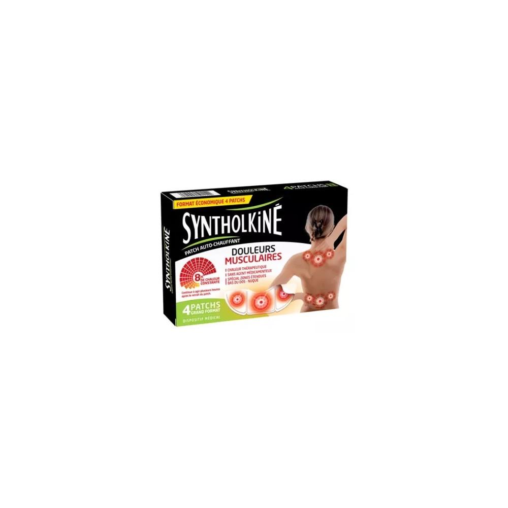 

Специальный греющий пластырь Syntholkiné для спины 4 патча