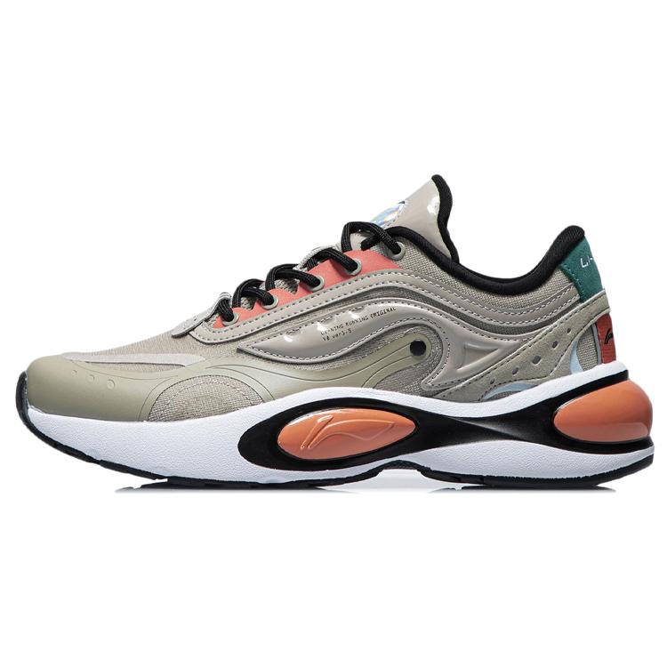 New LINING V8 'Grey Orange' Women's ARHR056-3