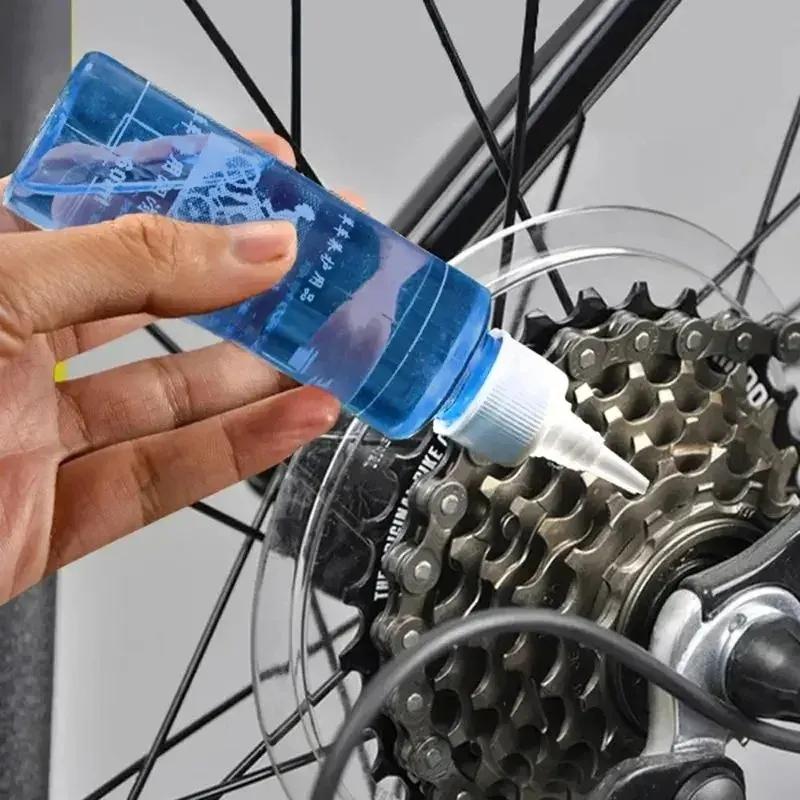 2PCS 60ML Bicycle Long Lasting Chain Lube Chain MTB Road Bike Waxy Dry Chain Gear Oil Lube Waxy Maintenance Bike Accessories
