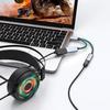 Converter 2-in-1 USB C To Audio Cable Type C 2-in-1 Multifunctional Adapter  Computer/Phone/Tablet