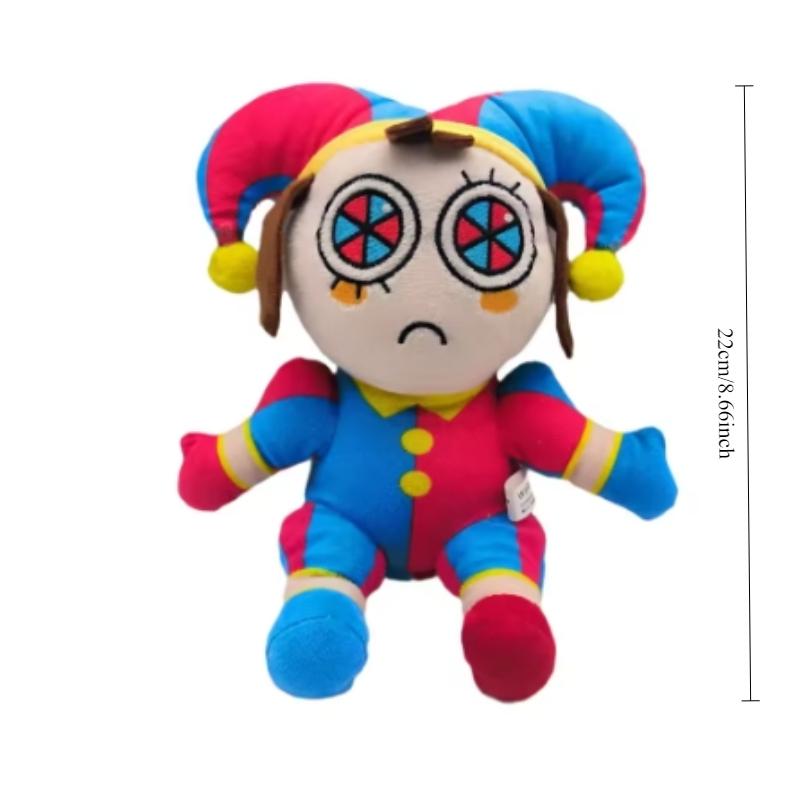 25CM Erstaunliche Digitale Puppe Zirkus Magd Jax Plüsch Magisches Kaninchen Clown Cartoon Peripherie Geeignet Fans Haus Sammlung Dekoration