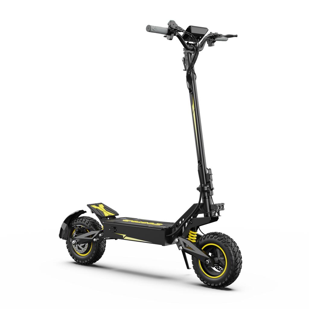 OOTD T10 900W Motor Tepe Elektrikli Scooter 48V13.5AH Batarya 11 İnç Off-road Lastik Her Arazi E-Scooter Şehir İçi Ulaşım Scooteru Kentsel Katlanabilir E-Scooter