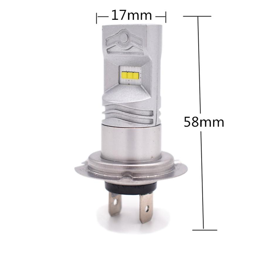 2Pcs 30W H7 LED Light Bulbs 6500K Xenon White For Car Fog Daytime Running Lamp