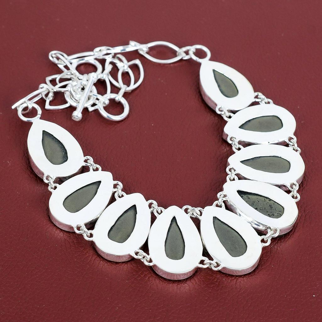 Abalone shell necklace 925 sterling silver necklace handmade jewelry adjustable chain necklace abalone shell gemstone jewelry gifts for mom