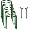 Plastic Plant Support Ring Fit for Various Plants Reusable Support Pile for Orchard Garden Potted Flower Vine Growth Support